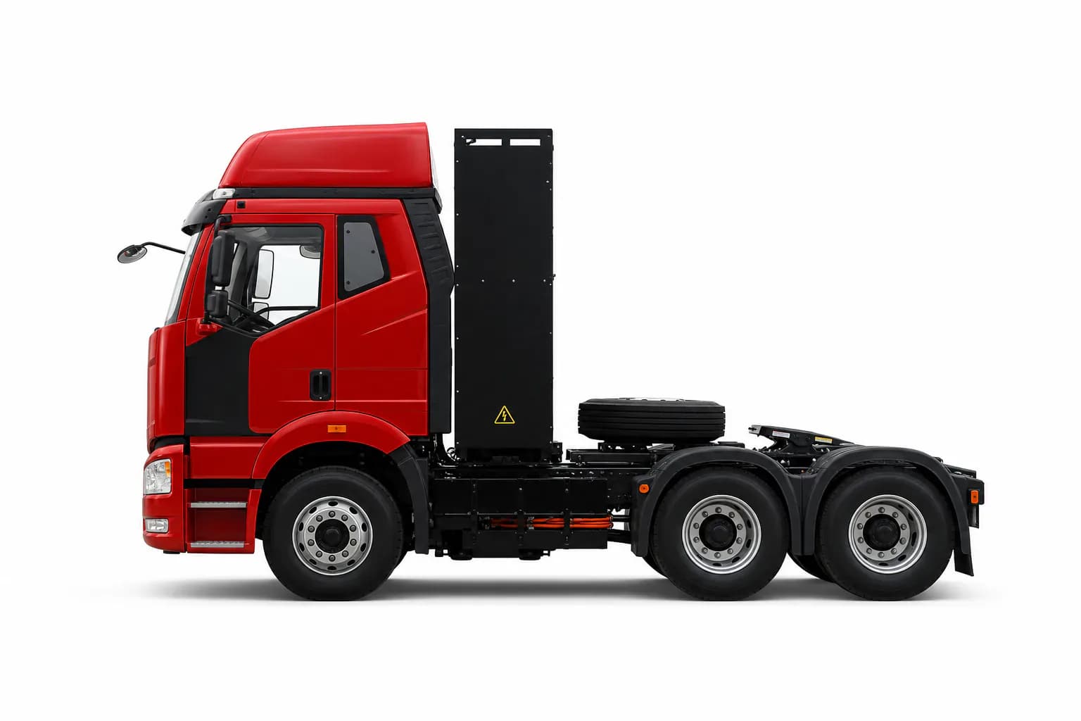 FAW Jiefang J6P 6x4 charging / battery-swap tractor