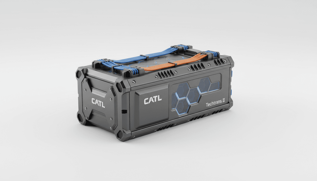 CATL Techtrans II: sodium-ion batteries for vans in Poland 2026