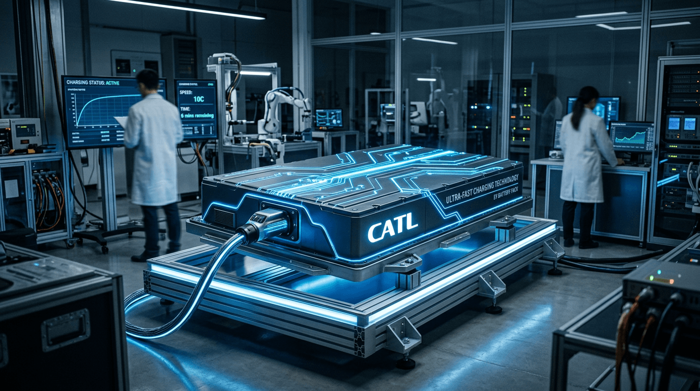 CATL: nowa bateria 5C wytrzymuje 3000 cykli i 1,8 mln km