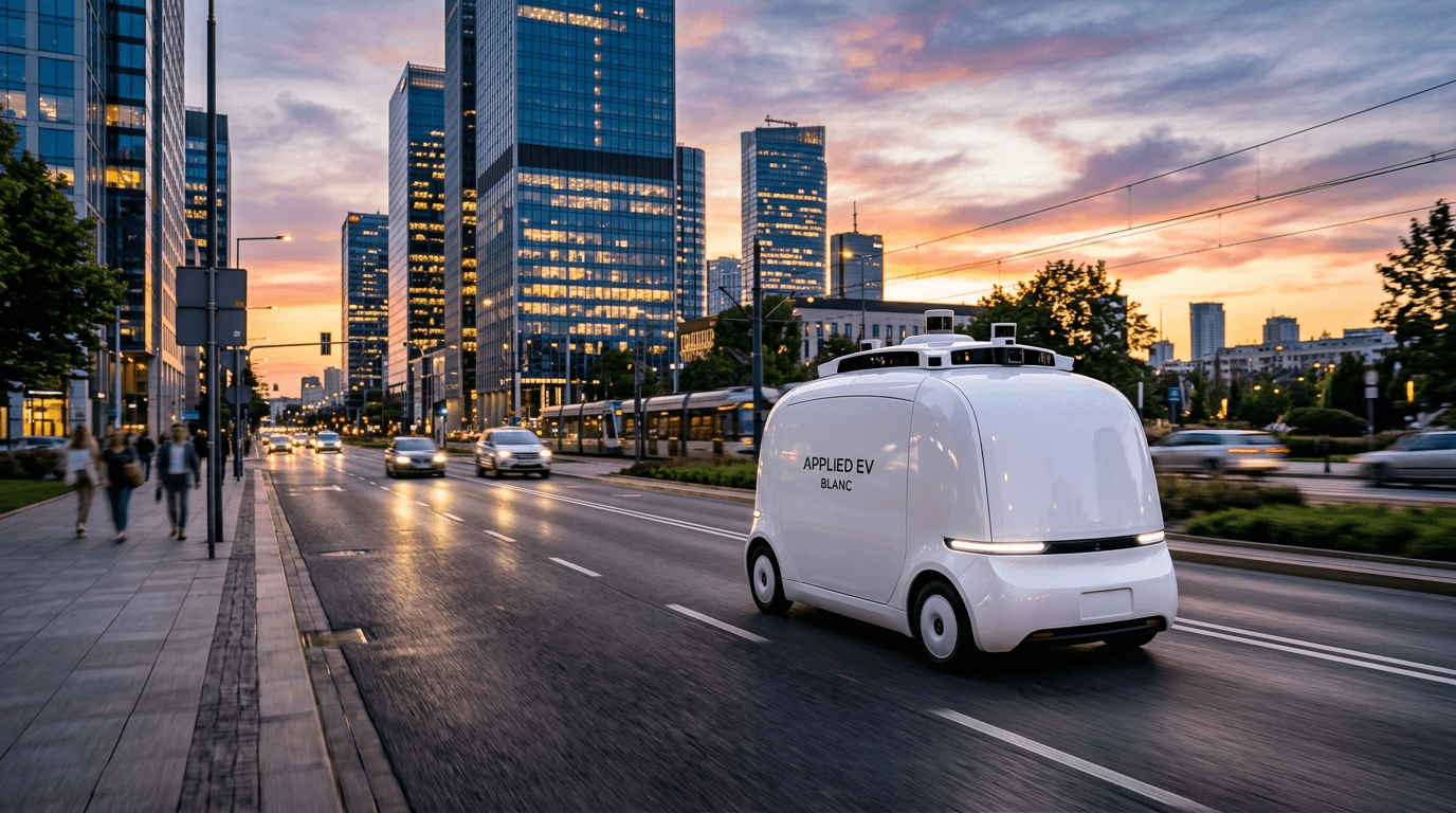 Applied EV Blanc Robot: An autonomous logistics platform from Melbourne built on a Suzuki Jimny ladder frame