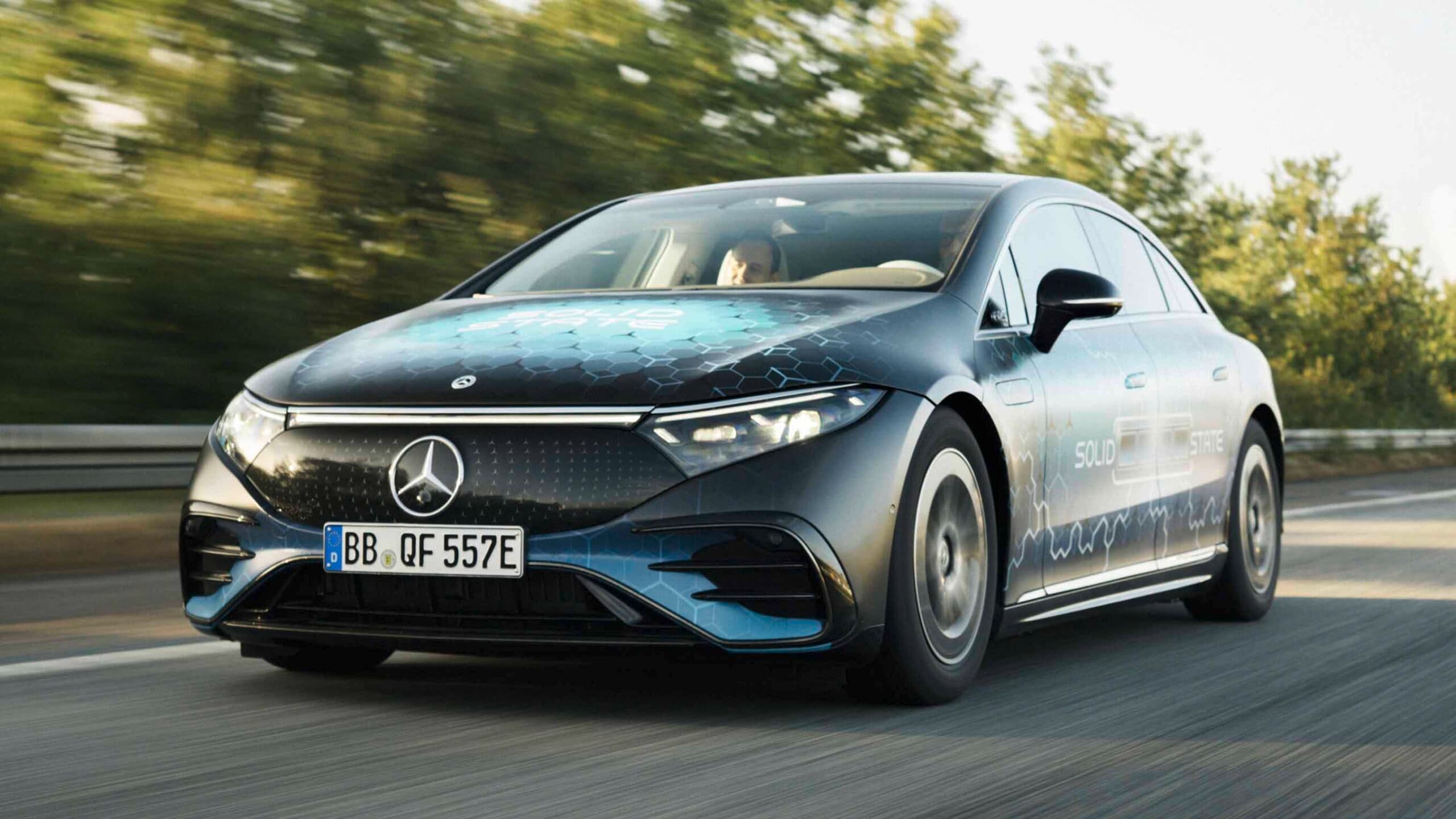 Mercedes EQS with Solid-State Battery Covers 1,205 km on a Single Charge