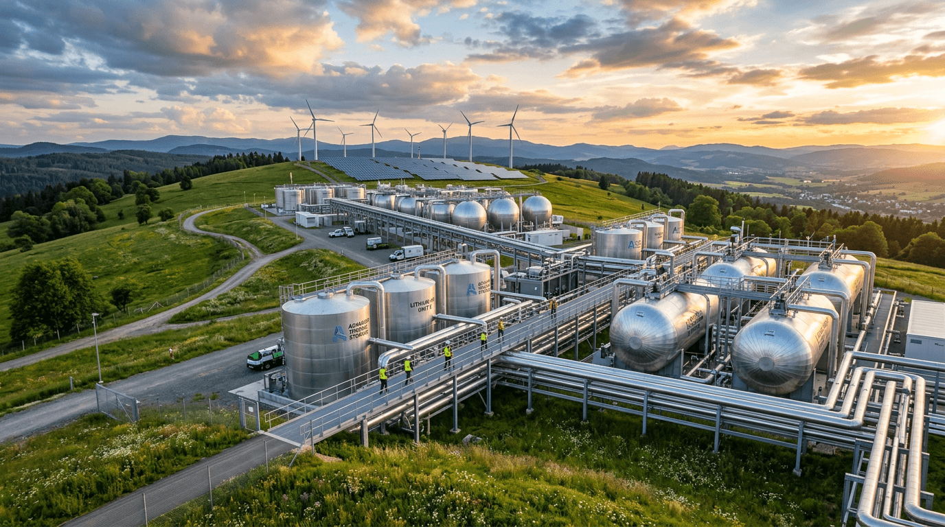 Grawitacja kontra lit: nowy magazyn energii bez gór