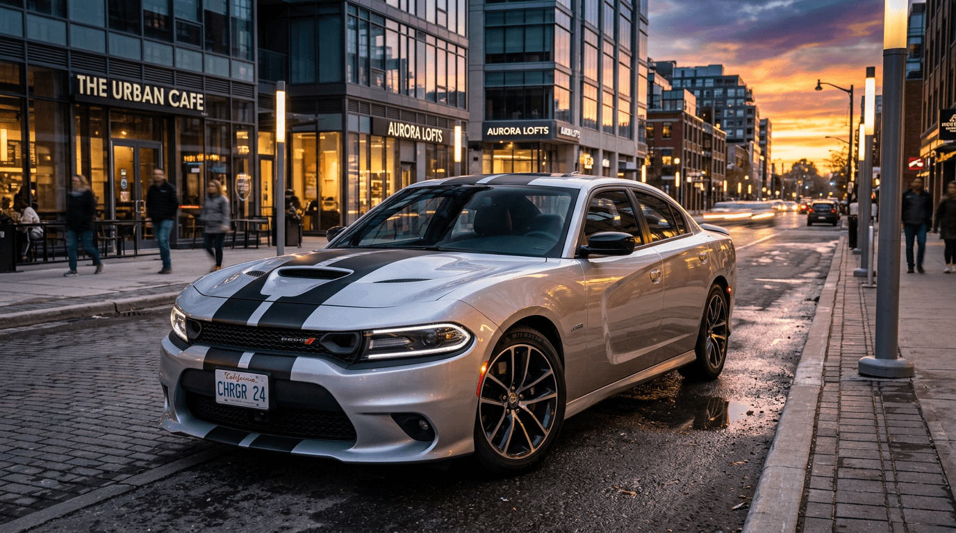 Dodge Charger Sixpack: when stripes cost more than common sense