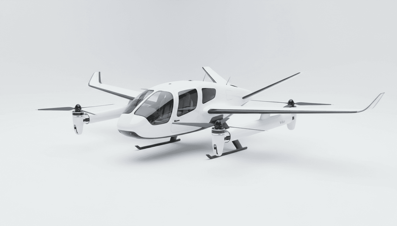 Vertical Aerospace Valo – the electric air taxi unveiled in New York