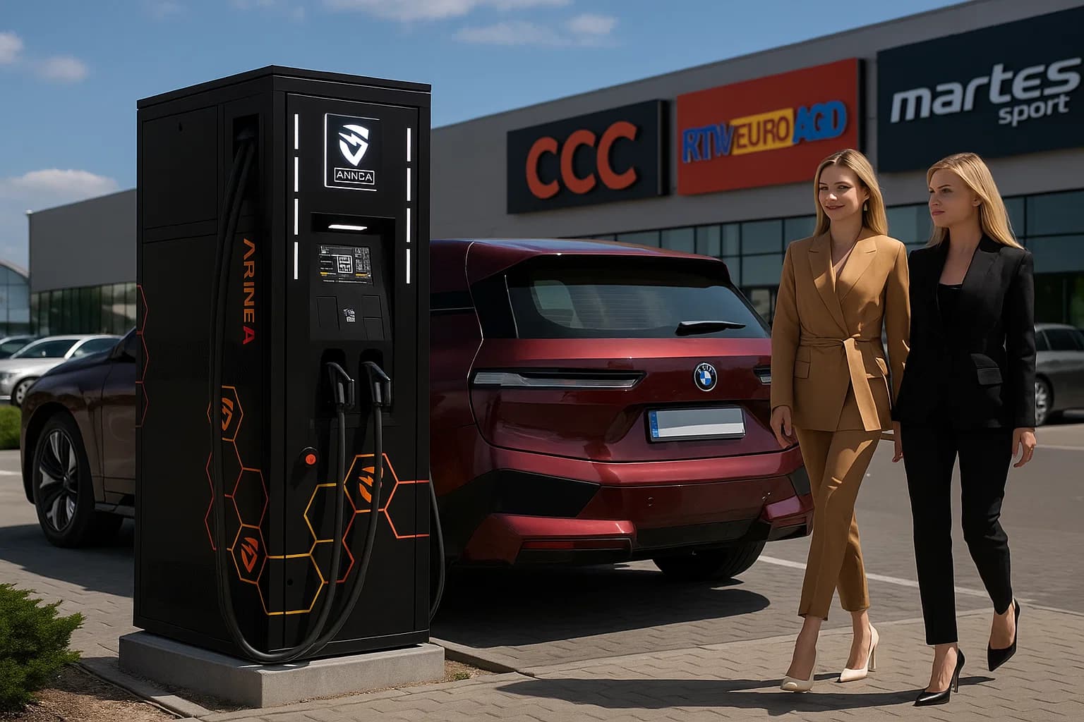 Electric cars in Poland: charging stations and EV registrations growing in 2025