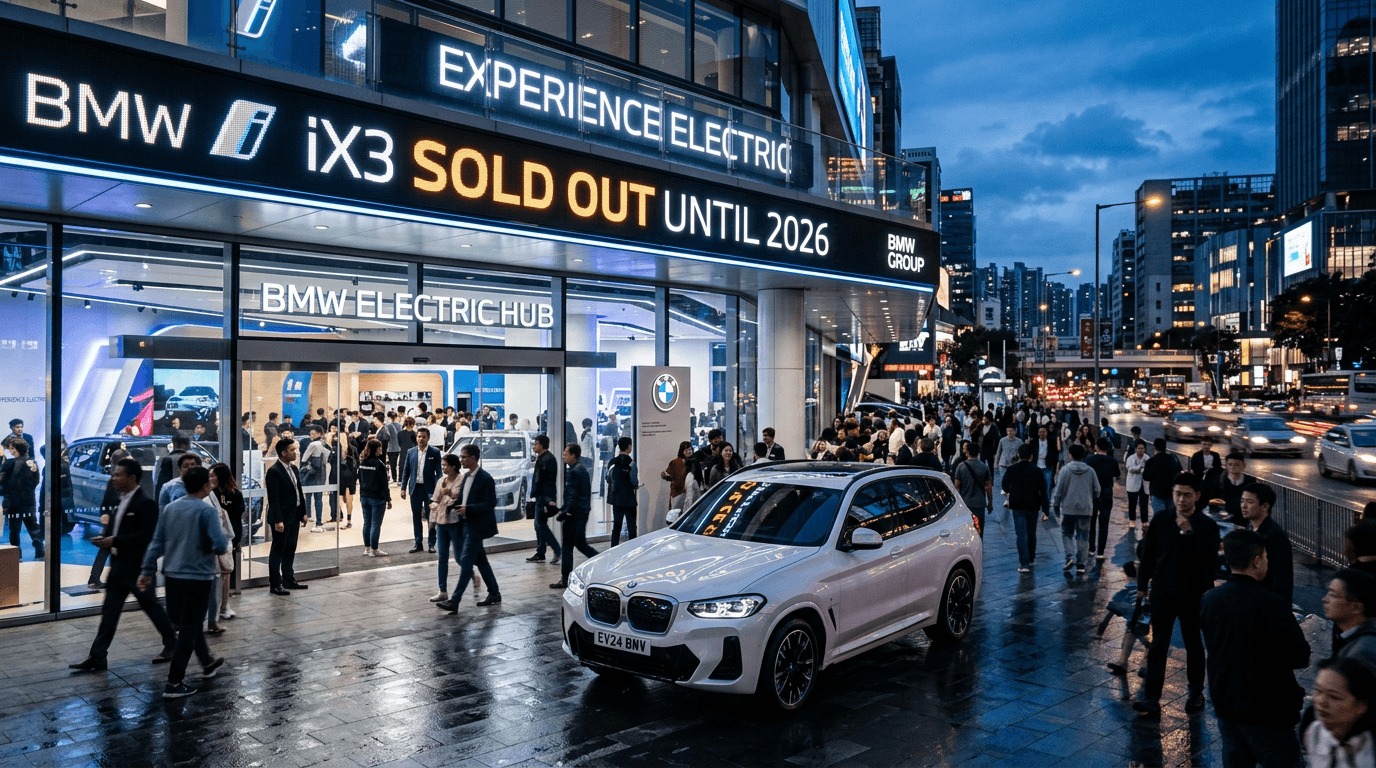 Nowe BMW iX3: rynkowy paraliż i kolejki na lata