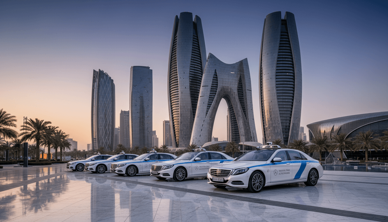 Mercedes-Benz and Luxury Robotaxis in Abu Dhabi: The Future of S-Class