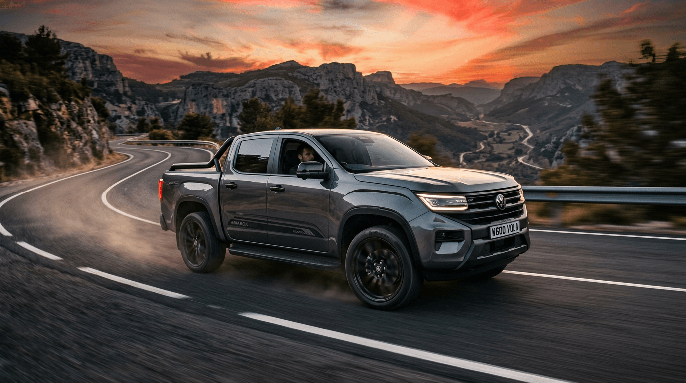 Volkswagen Amarok W600: pickup, który zamiast błota woli pożerać asfalt
