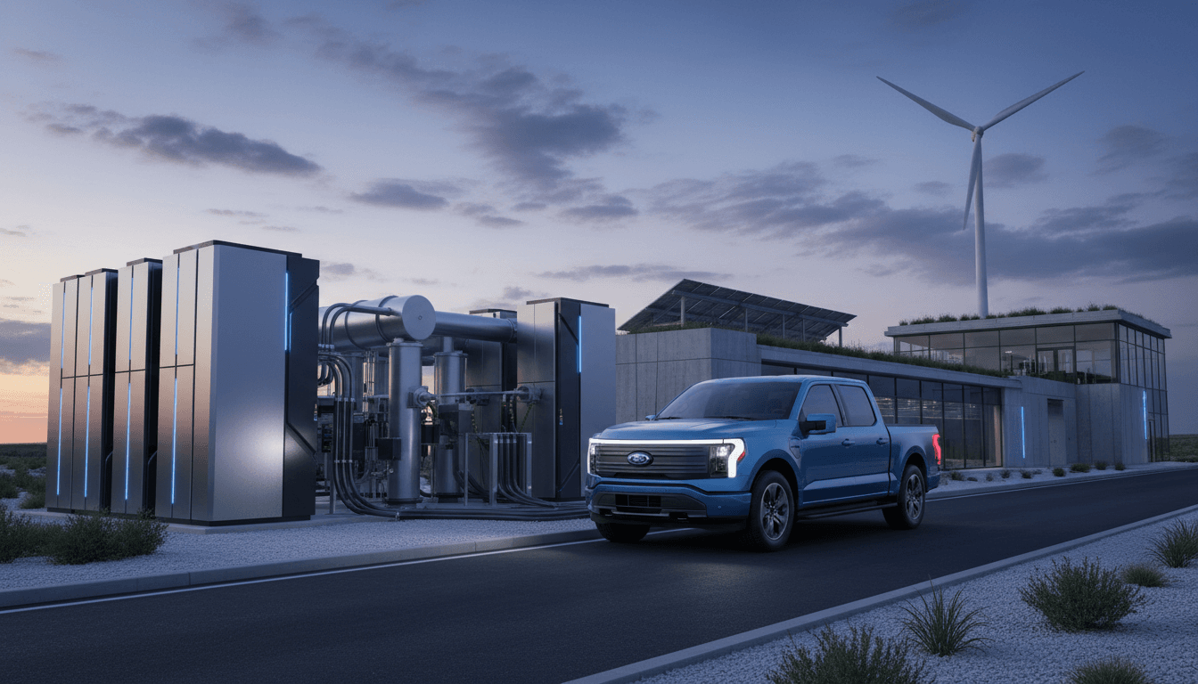 Ford ends F‑150 Lightning production and bets on energy storage