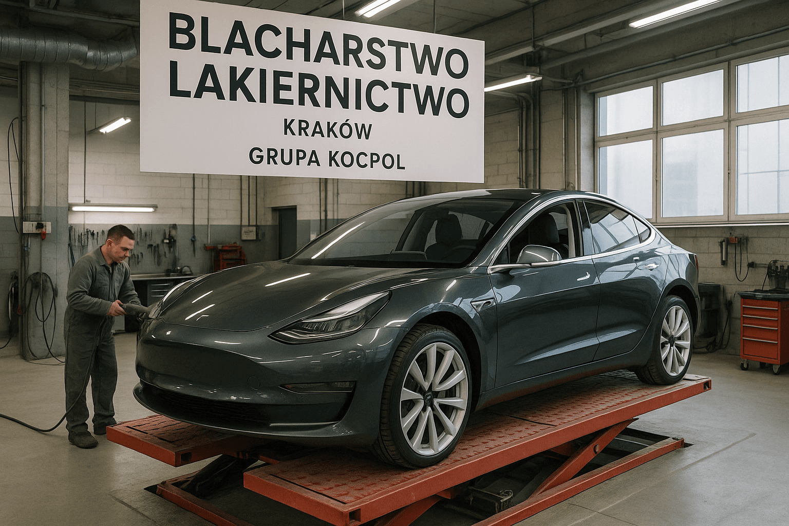 Bodywork and paint services in Krakow – the professionalism of Grupa Kocpol