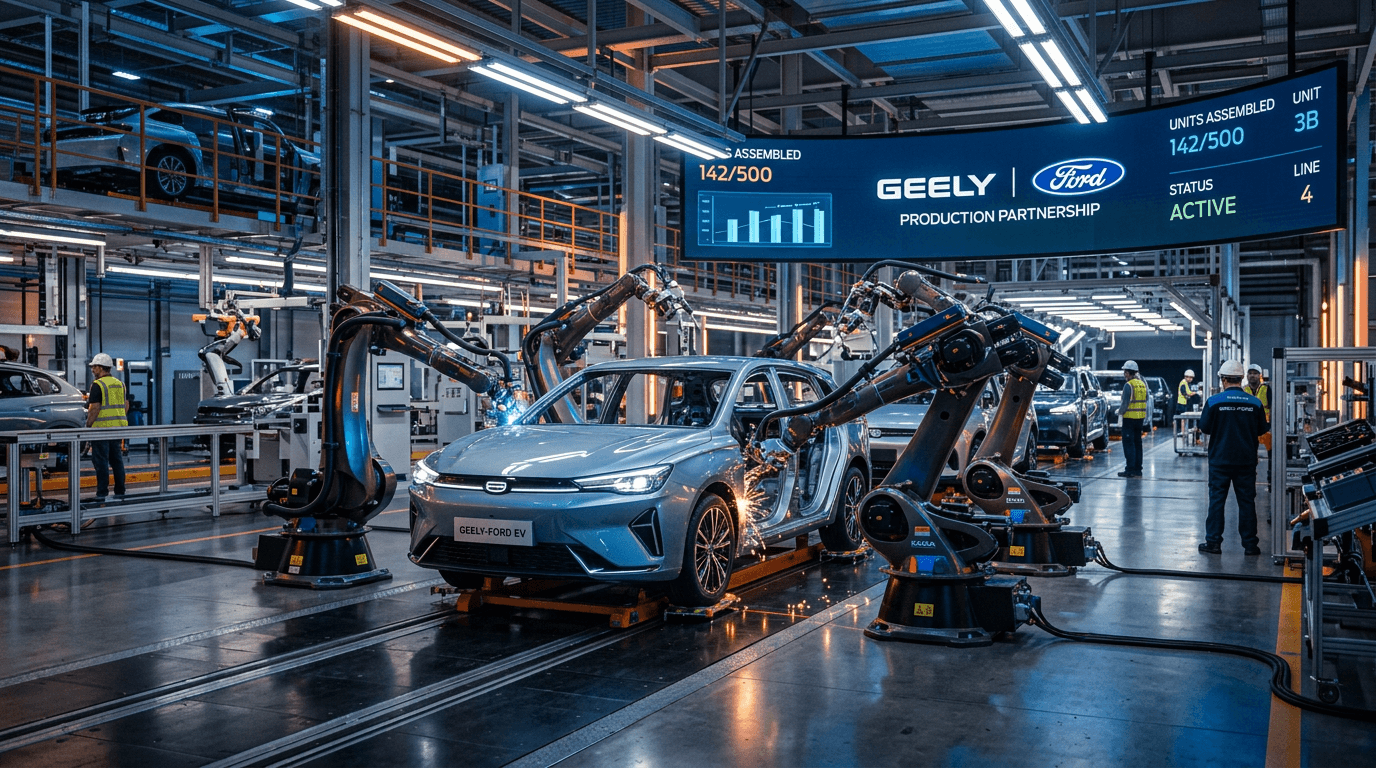 Ford and Geely join forces: a new balance of power in Europe's EV market