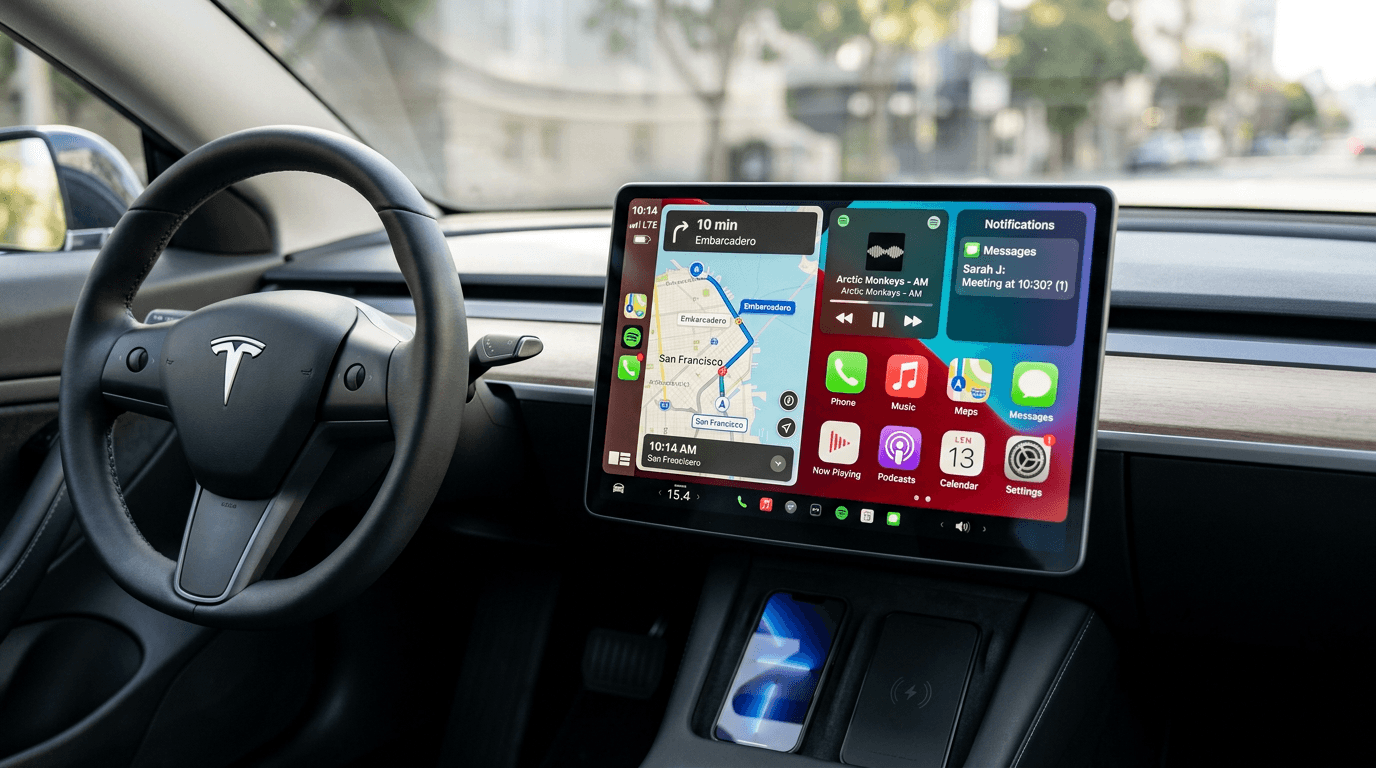 Tesla and Apple CarPlay: Will Elon Musk Finally Yield to Drivers' Expectations?